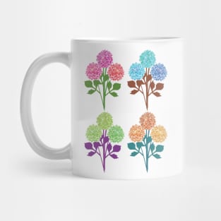 Dahlia Party Mug